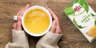 bell tea green tea banner