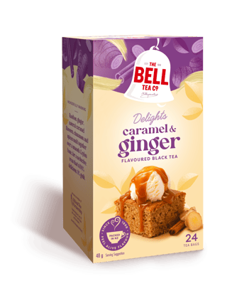 bell tea caramel ginger