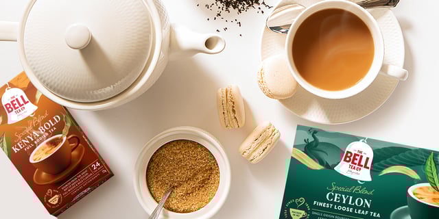 bell tea black tea banner