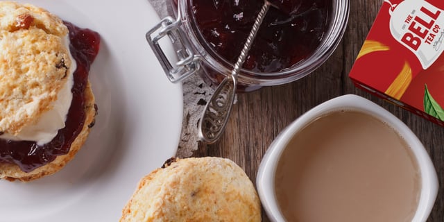 bell tea our tea banner